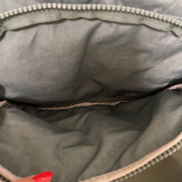 Kipling Backpack Queenie Mystic Blue Travel Carry On nylon knapsack - Picture 12 of 12